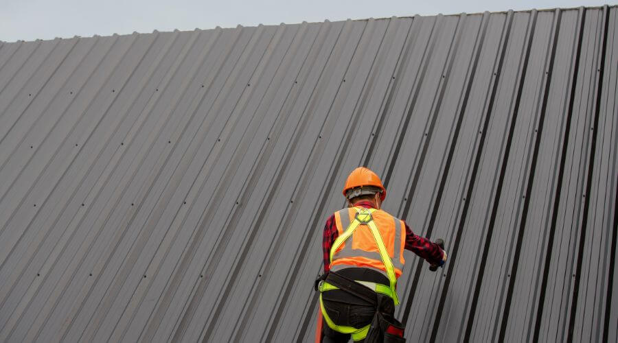Professional metal roof installation services in Lebanon, NE